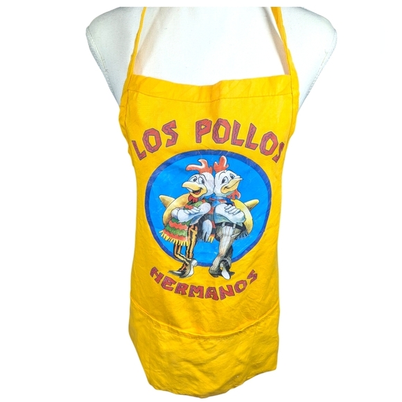 Los pollos Hermanos Breaking Bad AMC Tv Show Cooking Apron One Size - Picture 1 of 5
